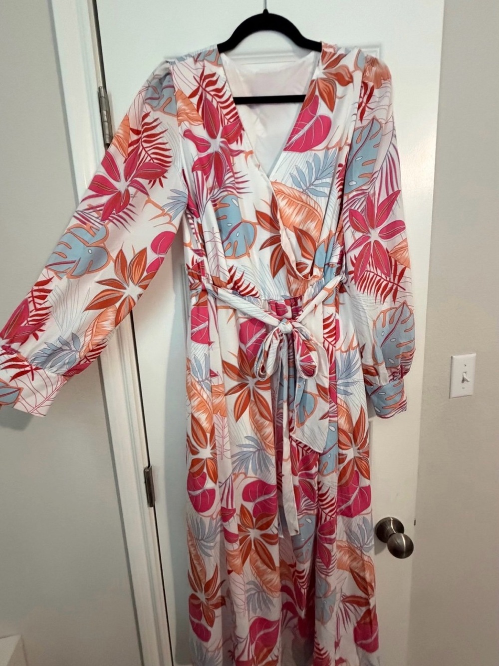Women’s Tropical Maxi Dress, 1X